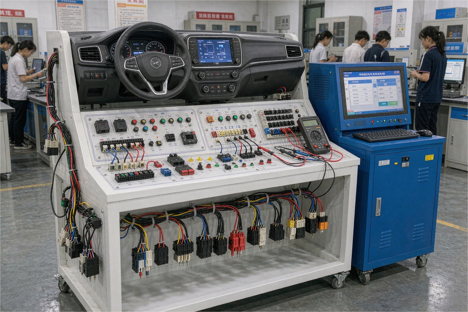 LC-CEDV-1型 纯电动汽车整车电气系统实训考核台