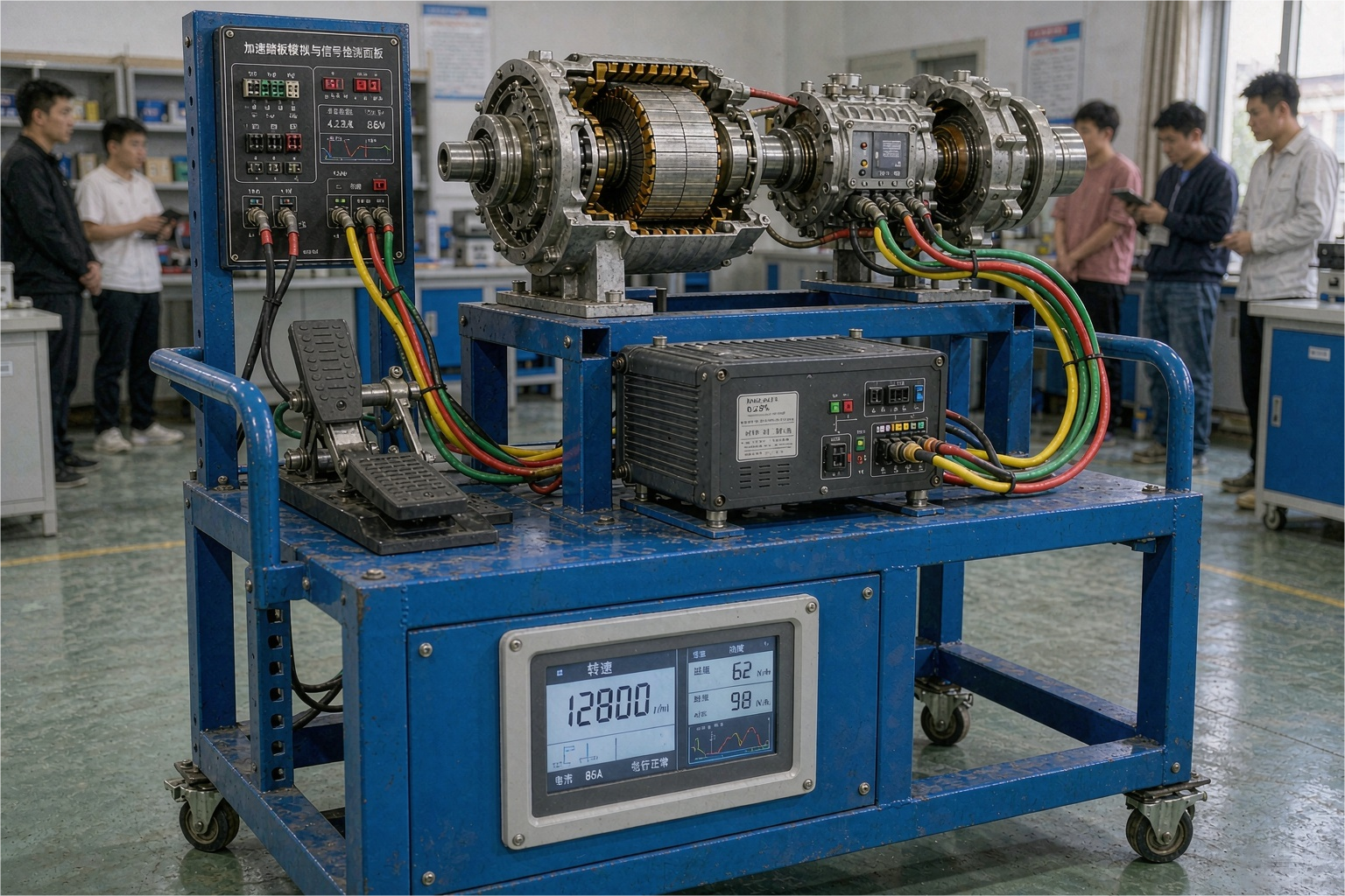 LC-CEDM-1型 新能源汽车驱动电机及控制实训台